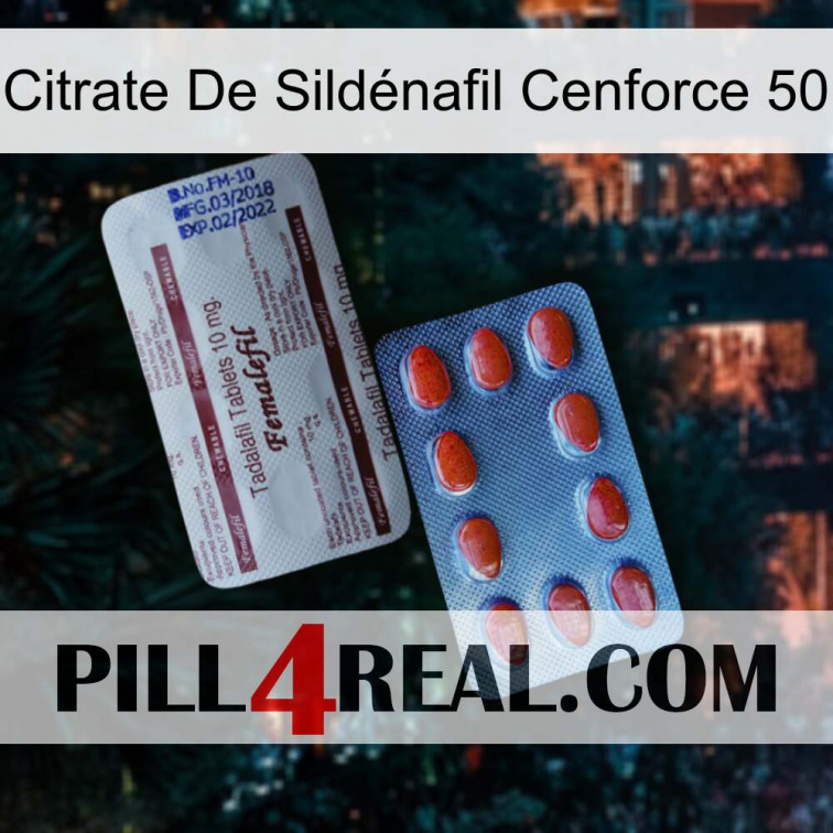 Citrate De Sildénafil Cenforce 50 36
